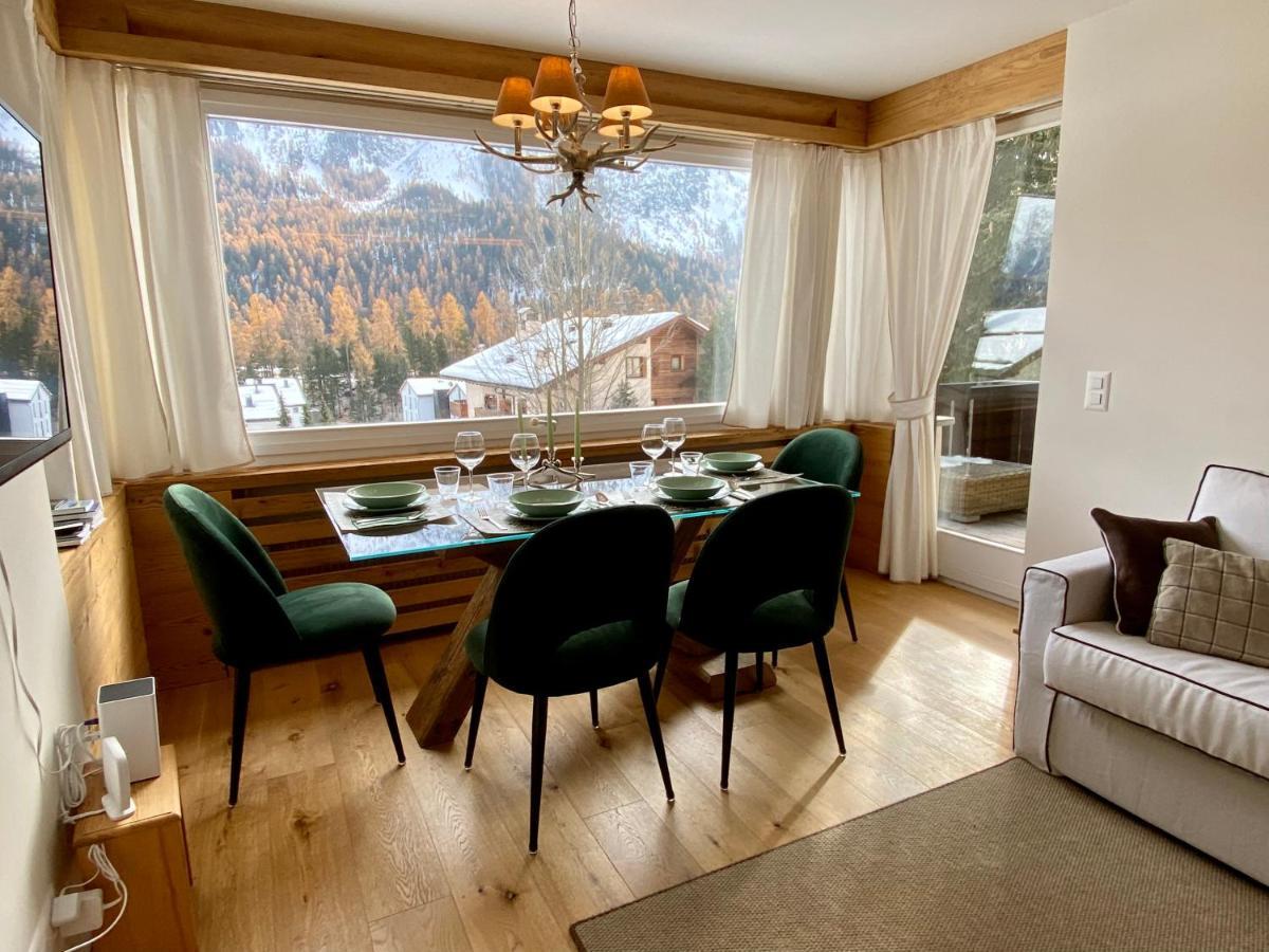 Bilocale Nuovo St. Moritz Chesa Arlas エクステリア 写真