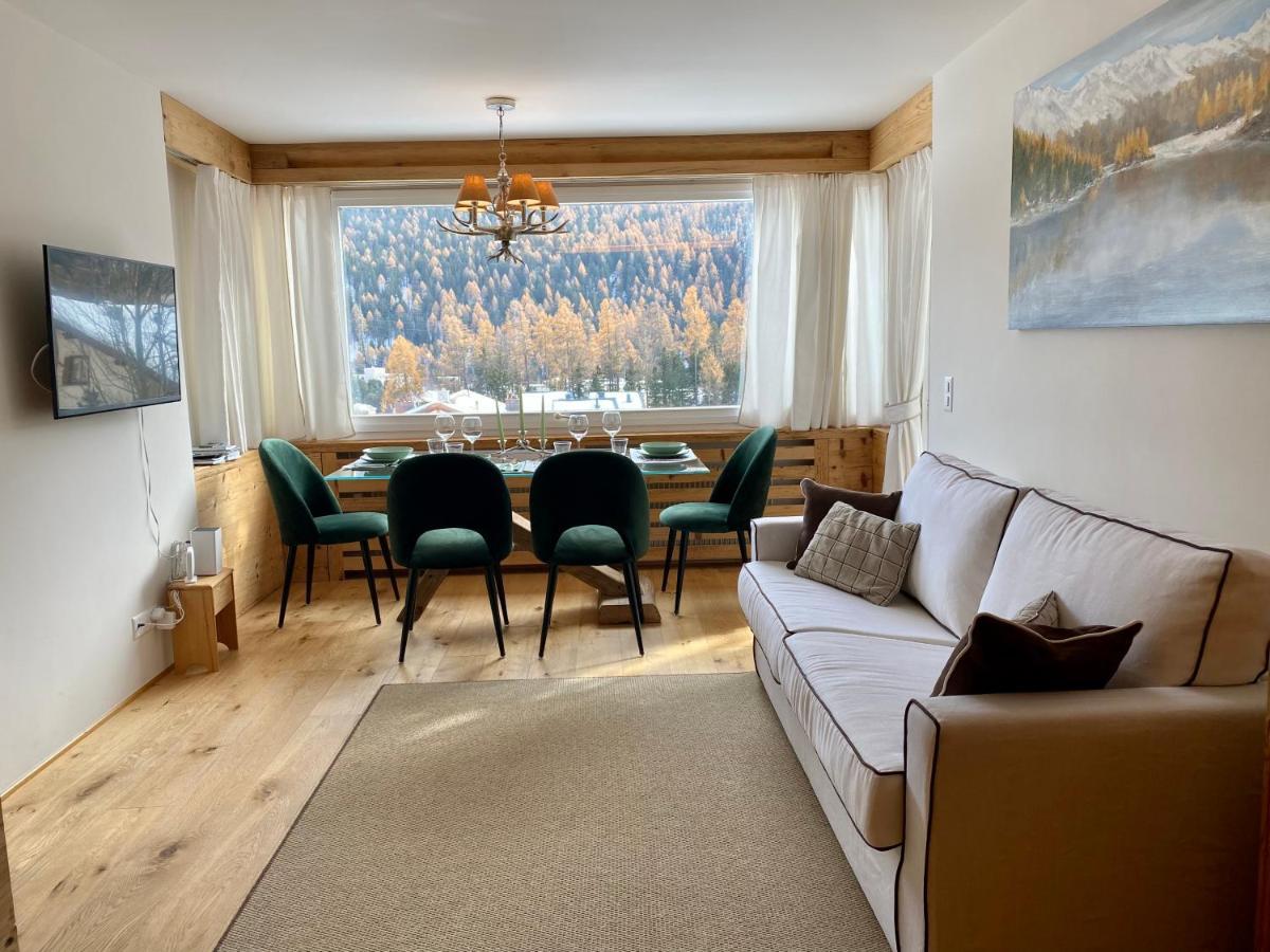 Bilocale Nuovo St. Moritz Chesa Arlas エクステリア 写真